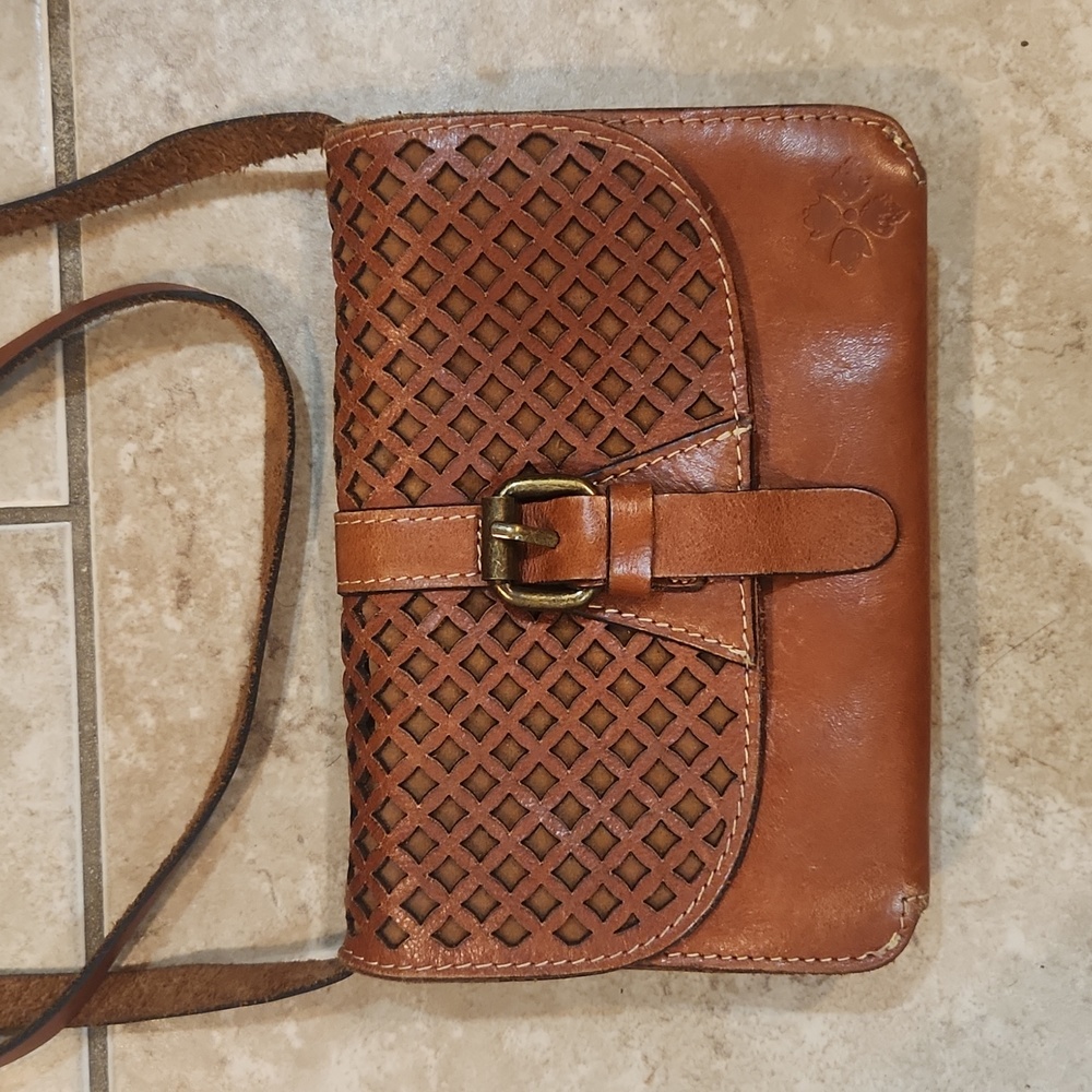 Patricia Nash leather crossbody